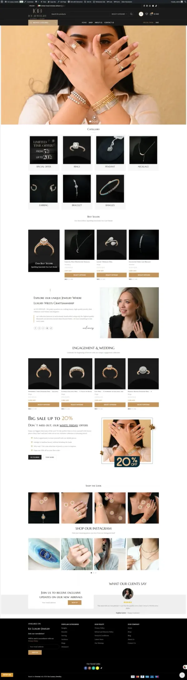 LuxuryJewelry — Boutique online