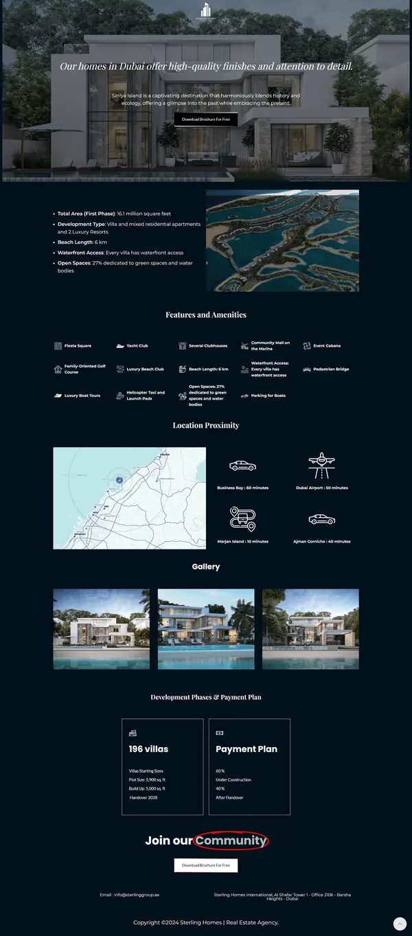 Isola di Siniya — L'esperienza di arrivo al resort