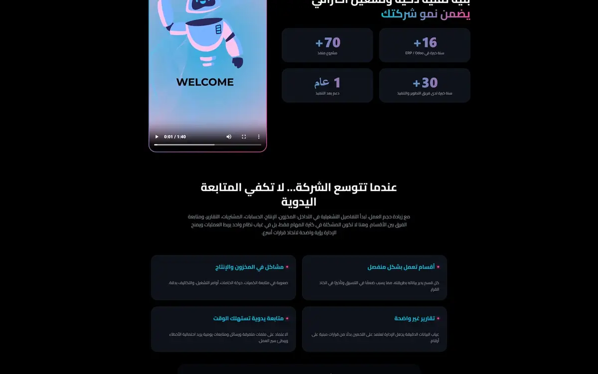 Best Performance Solutions: موقع شريك Odoo ERP في السعودية — gallery image 1