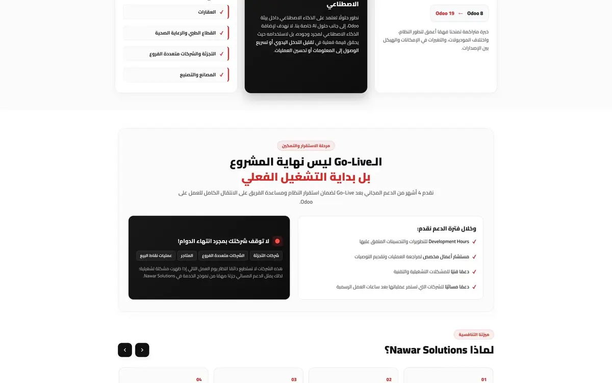 Nawar Solutions — Odoo Official Partner Website — gallery image 4
