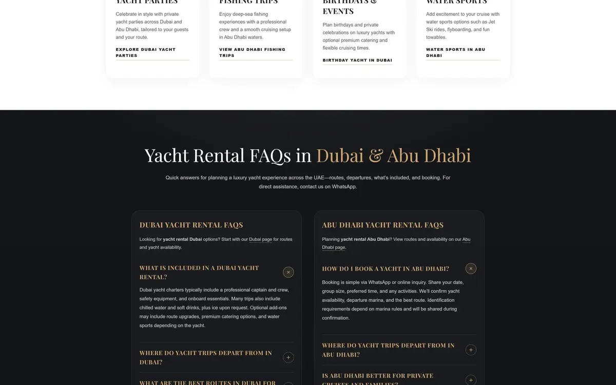 Big Panda Yachts: منصة تأجير اليخوت الفاخرة في دبي وأبوظبي — gallery image 5