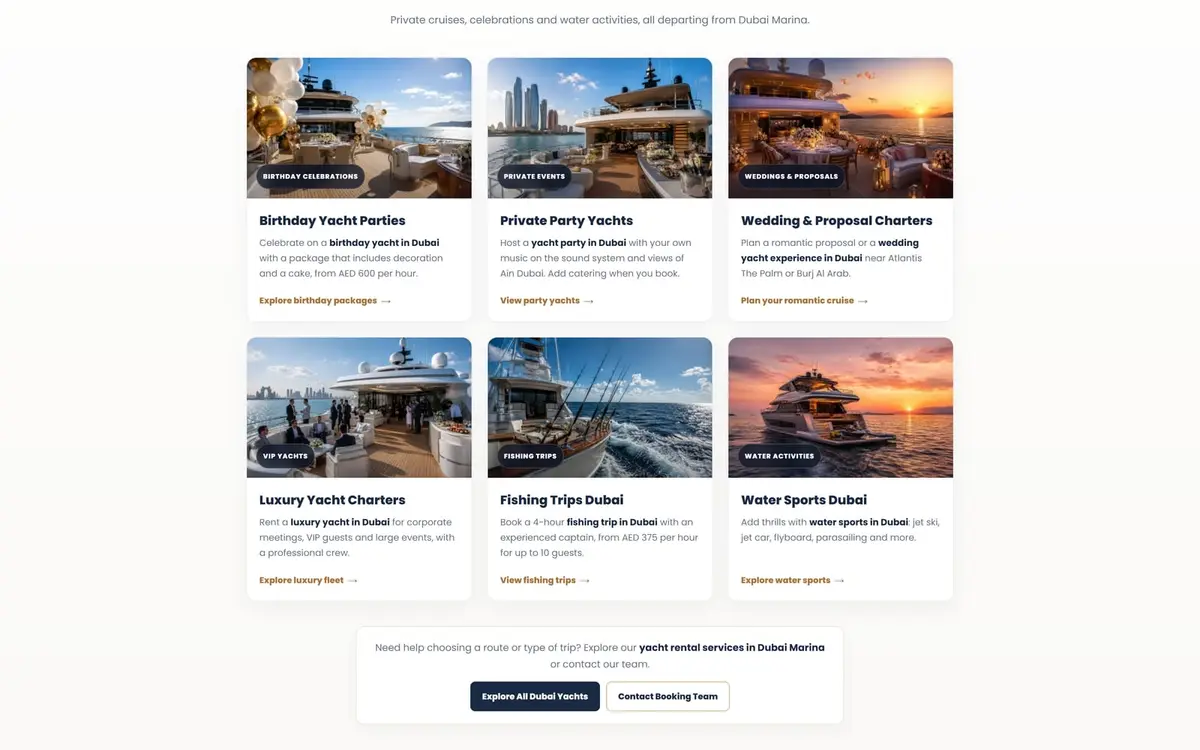 Yachts Dubai — Luxury Yacht Charter Portal — gallery image 3