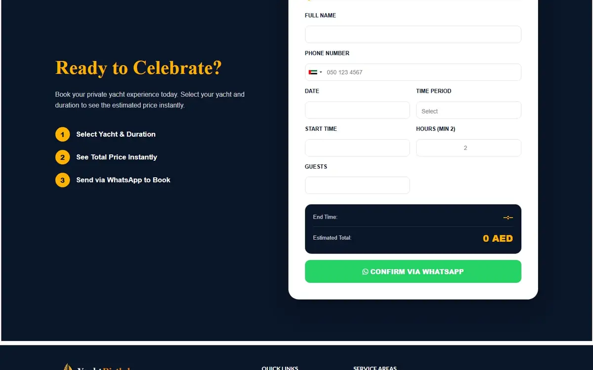 Yacht Birthday Abu Dhabi — Milestone Birthday Yacht Booking Website — gallery image 6