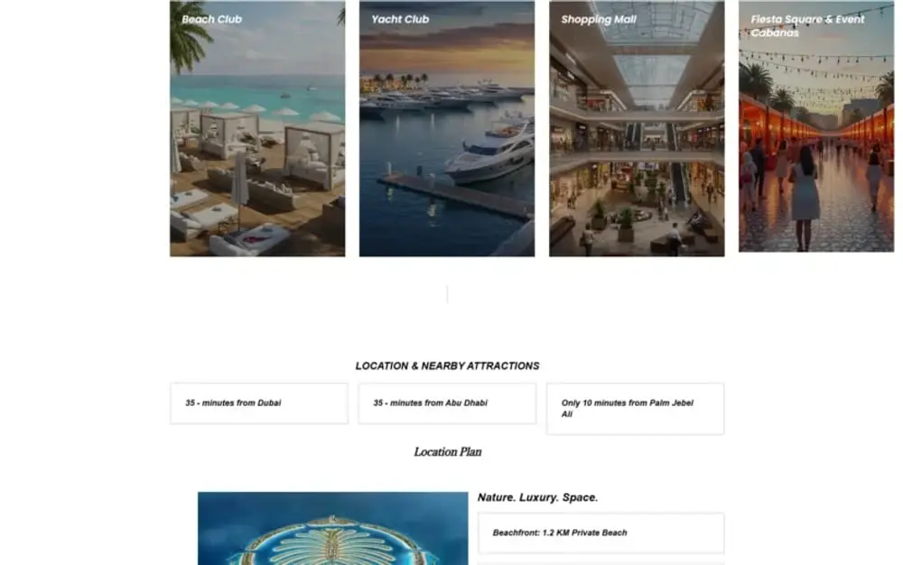 Al Ghantout — Off-Plan Waterfront Project Landing Page — gallery image 2
