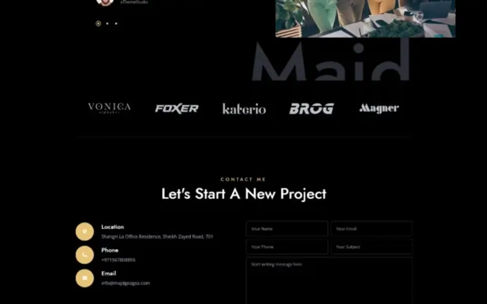 Majd Geagea — Personal Website for a Film Producer and Businessman — gallery image 5