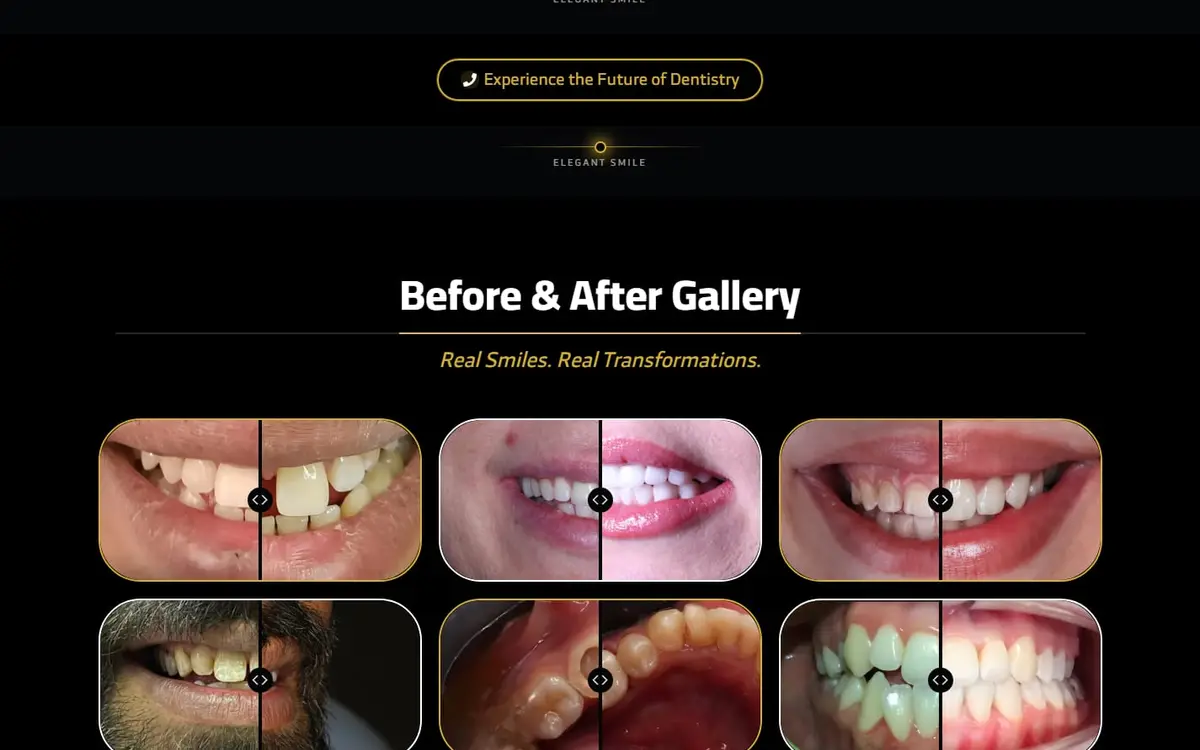 Elegant Smile Dental Clinic — Specialist Dental Website, Cairo — gallery image 4