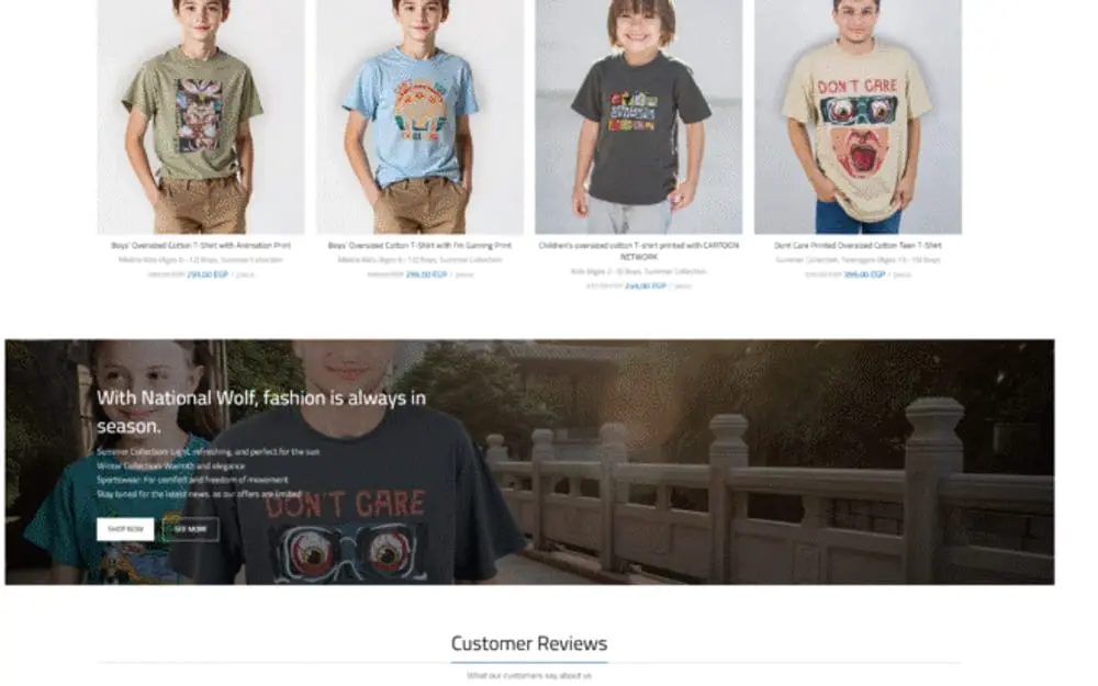 National Wolf — Egyptian Family Casualwear Online Store — gallery image 3