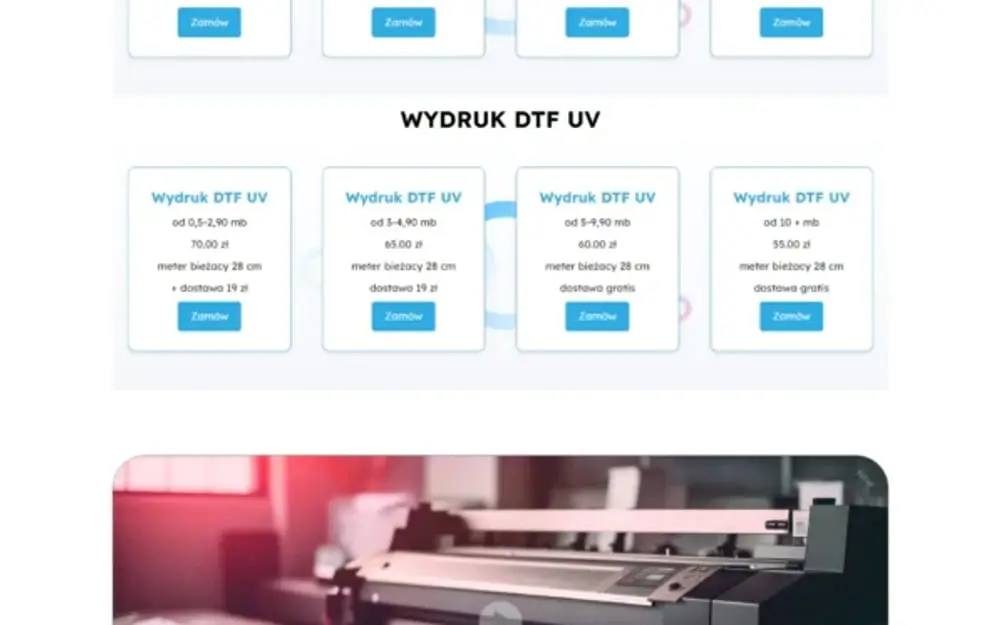 DTF Warszawa: متجر إلكتروني لطباعة DTF وUV DTF في بولندا — gallery image 2