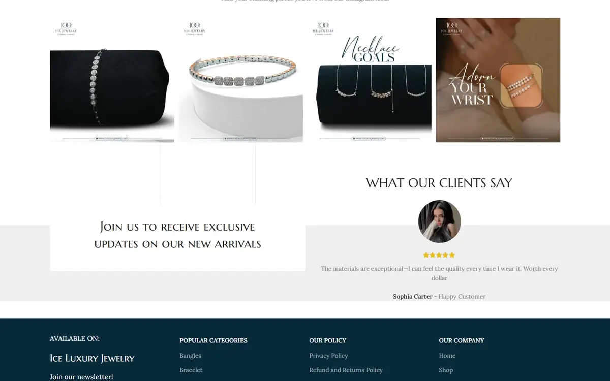 LuxuryJewelry — Boutique en ligne — gallery image 4