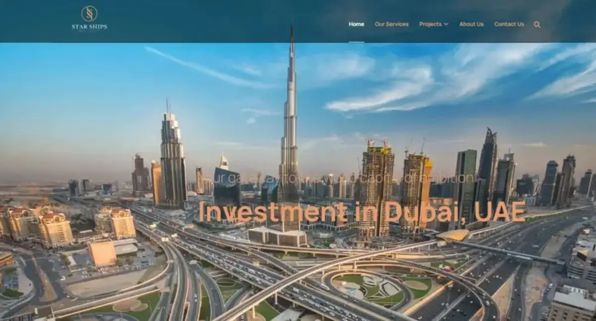 Starships Real Estate: موقع وساطة عقارية في دبي
