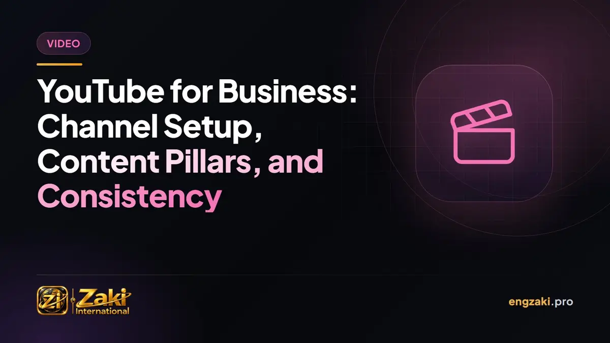 YouTube for Business: Channel Setup, Content Pillars, and Consistency