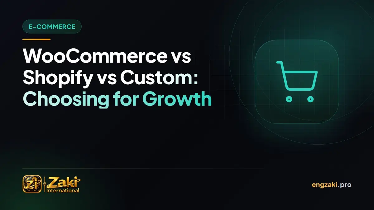 WooCommerce vs Shopify vs Custom: Choosing for Growth