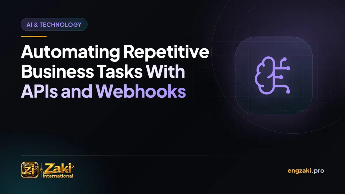 Automating Repetitive Business Tasks With APIs and Webhooks