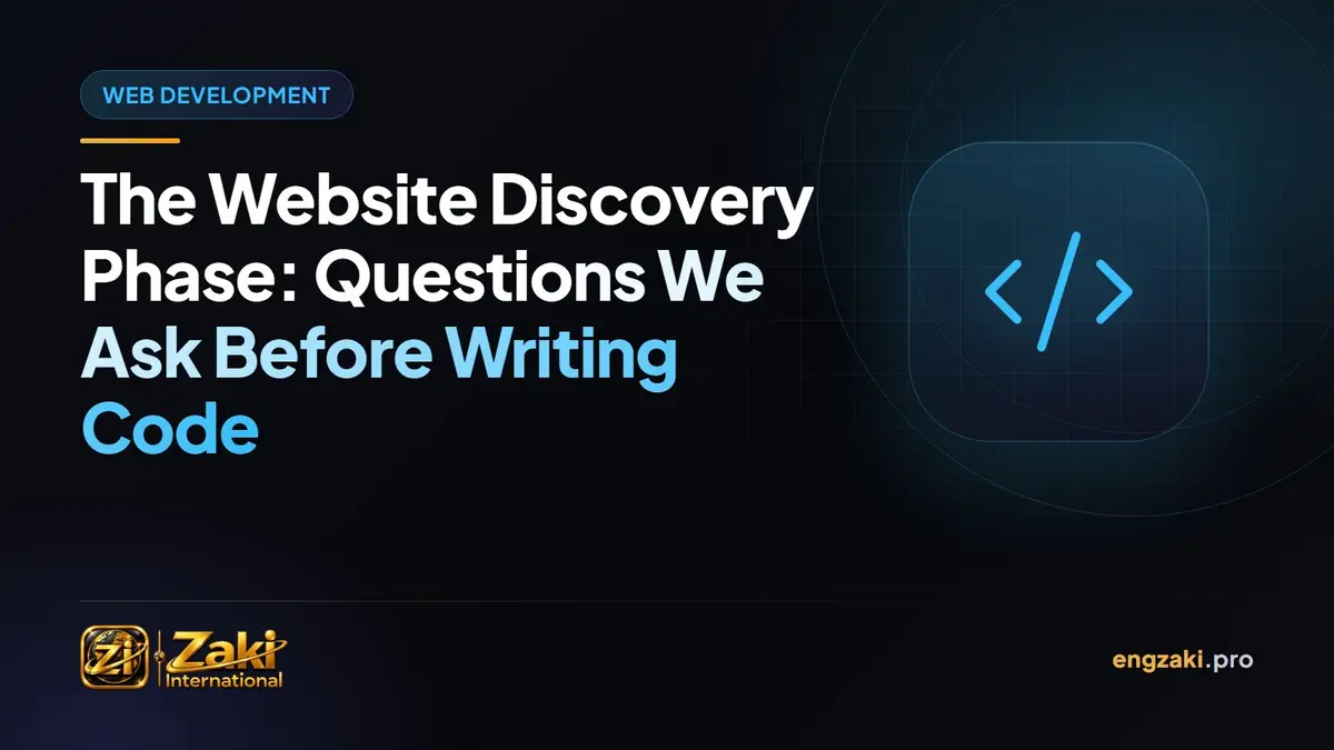 The Website Discovery Phase: Questions We Ask Before Writing Code