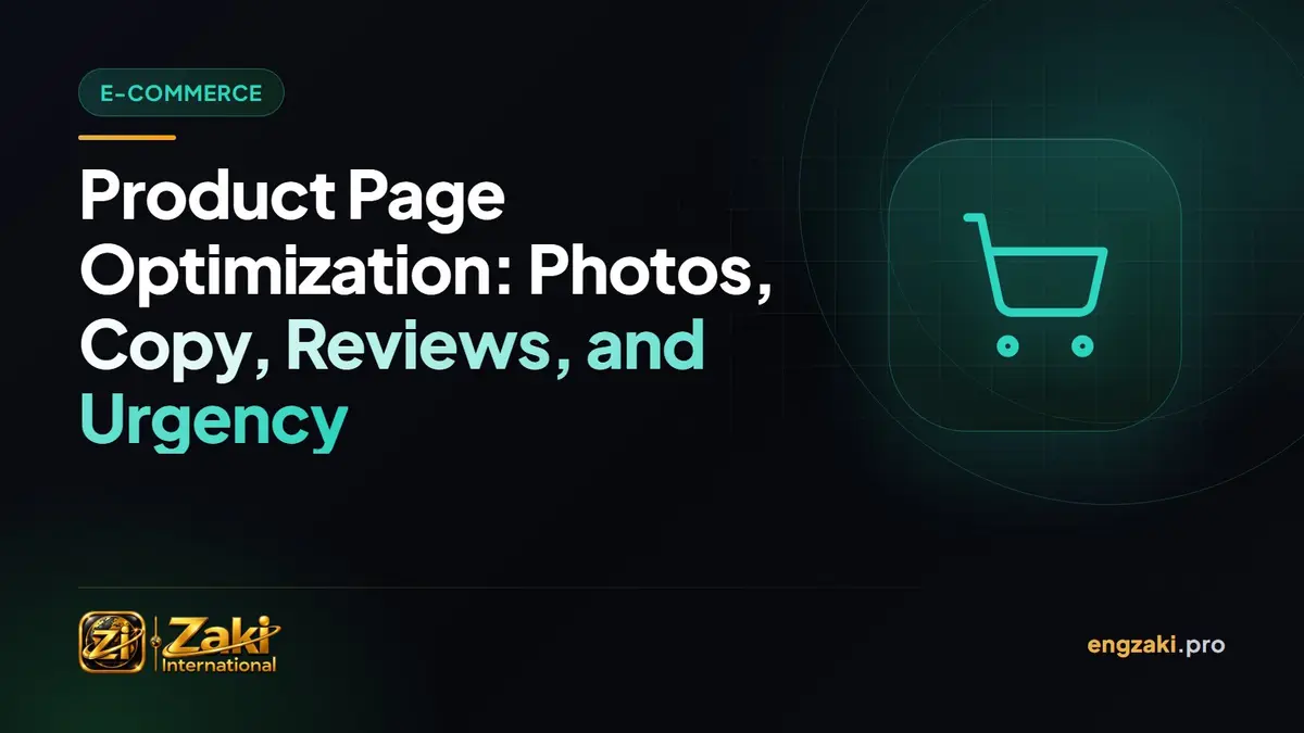 Product Page Optimization: Photos, Copy, Reviews, and Urgency