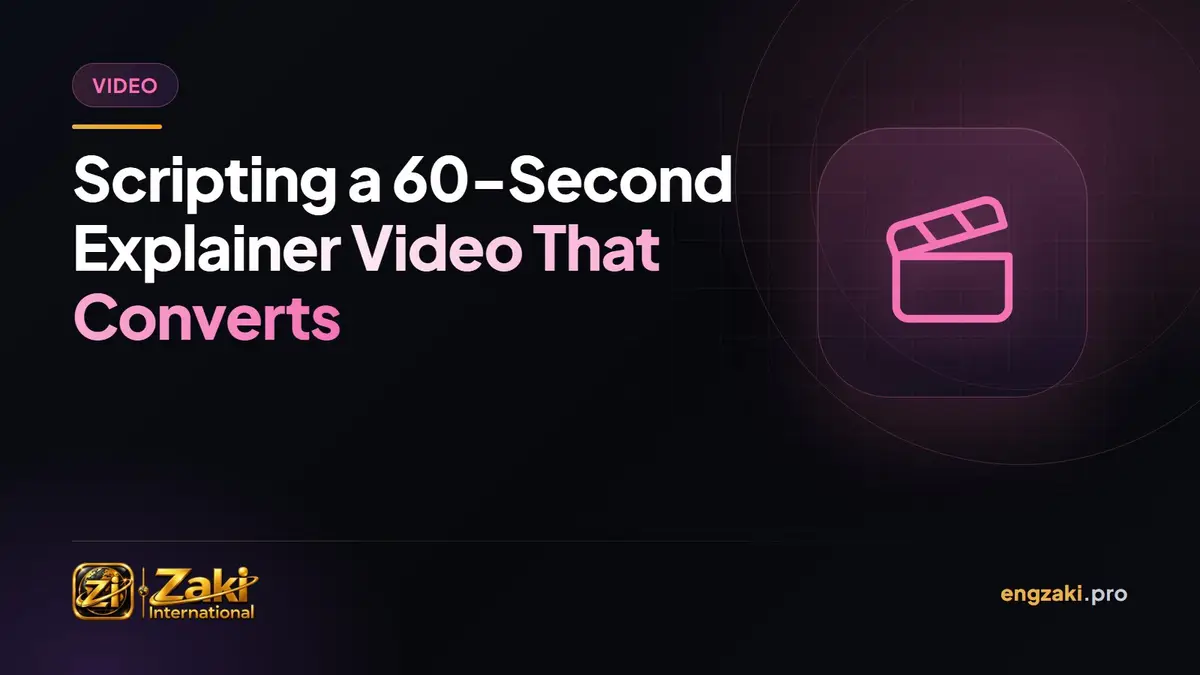 Scripting a 60-Second Explainer Video That Converts