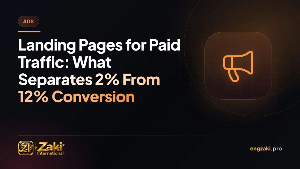 Landing Pages for Paid Traffic: What Separates 2% From 12% Conversion