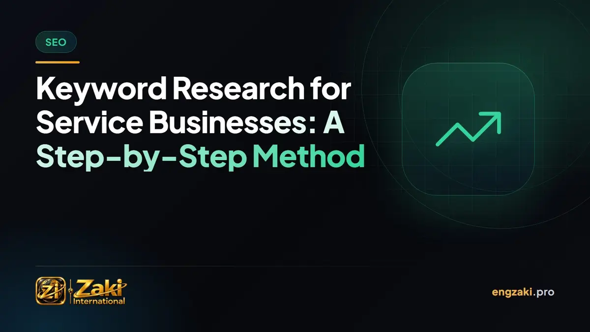 Keyword Research for Service Businesses: A Step-by-Step Method