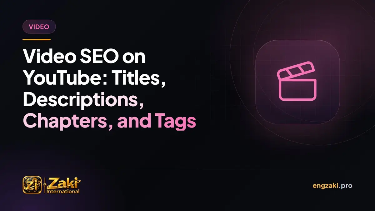 Video SEO on YouTube: Titles, Descriptions, Chapters, and Tags