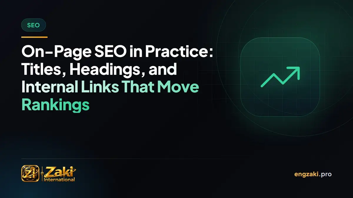 On-Page SEO in Practice: Titles, Headings, and Internal Links That Move Rankings