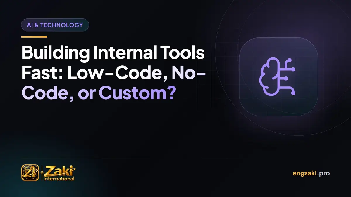 Building Internal Tools Fast: Low-Code, No-Code, or Custom?