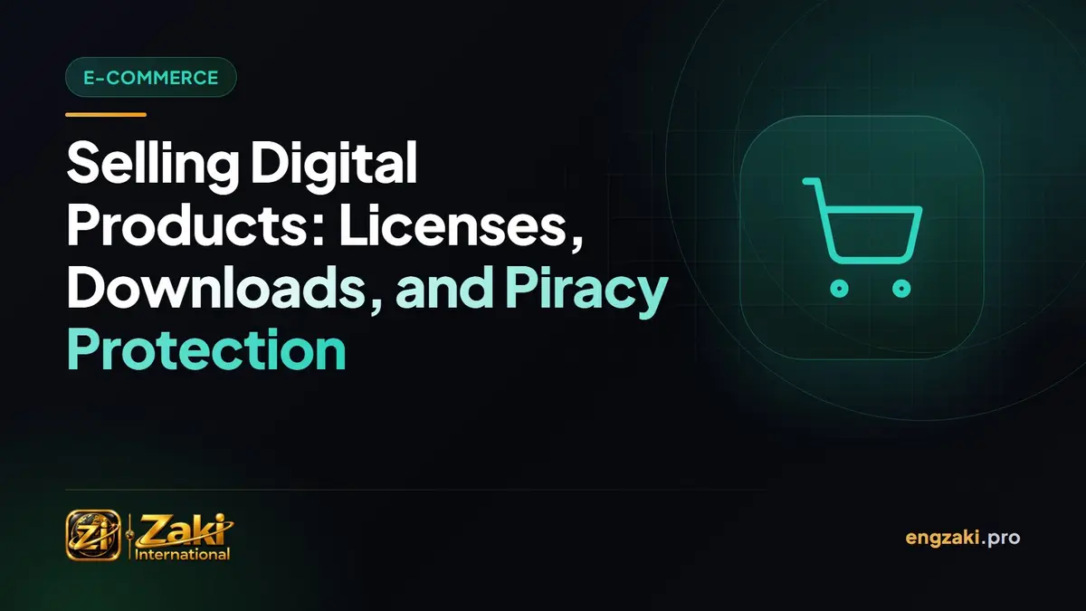 Selling Digital Products: Licenses, Downloads, and Piracy Protection