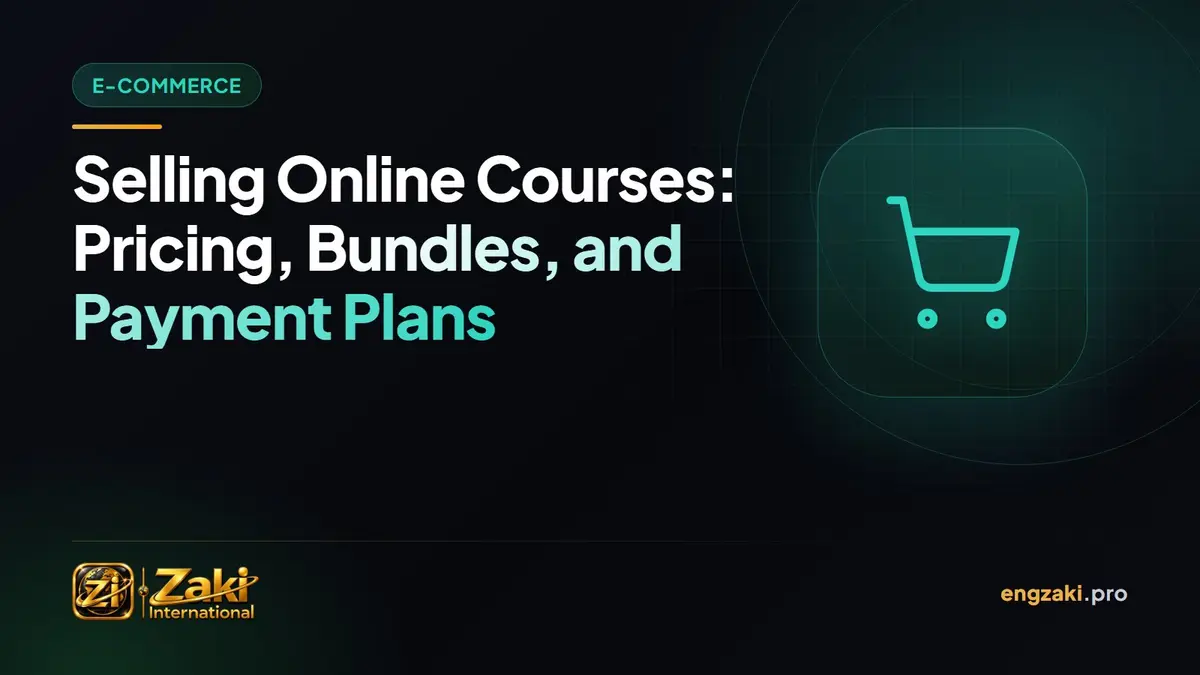 Selling Online Courses: Pricing, Bundles, and Payment Plans