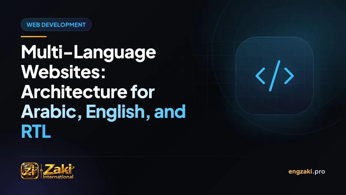 Multi-Language Websites: Architecture for Arabic, English, and RTL