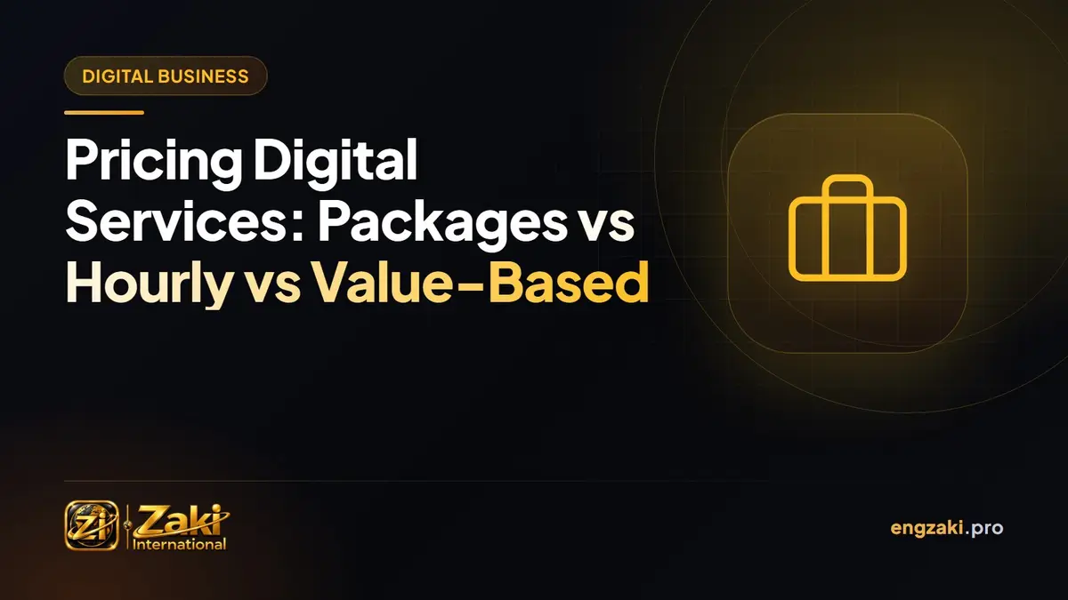 Pricing Digital Services: Packages vs Hourly vs Value-Based