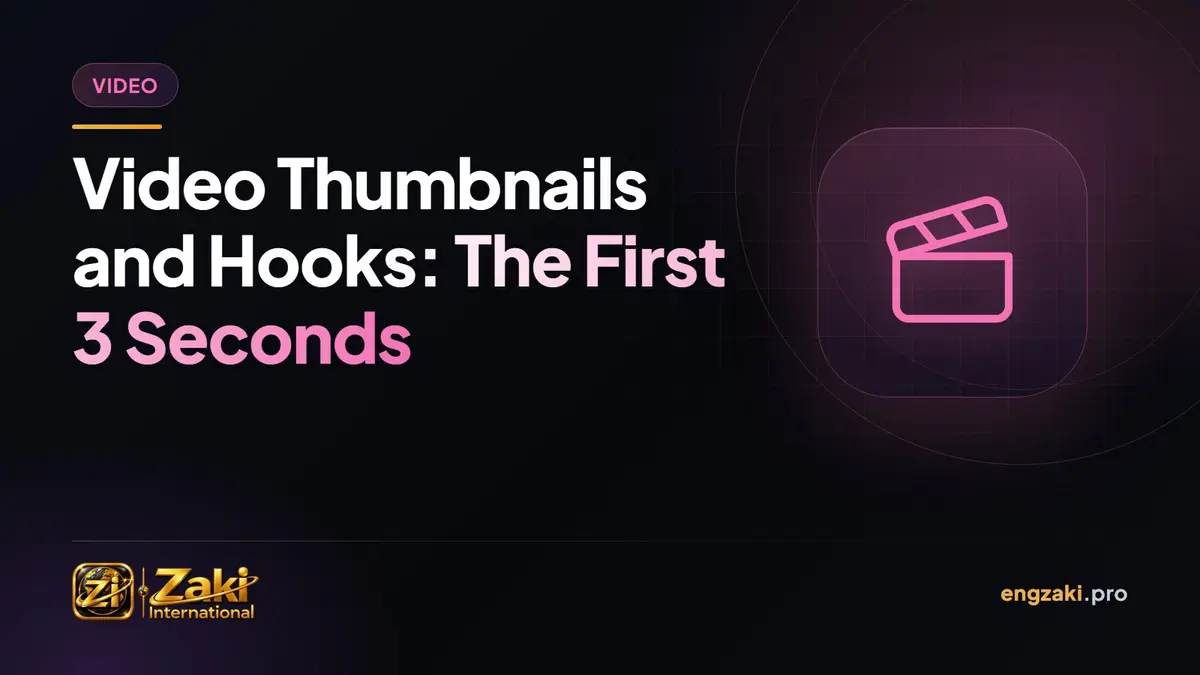 Video Thumbnails and Hooks: The First 3 Seconds