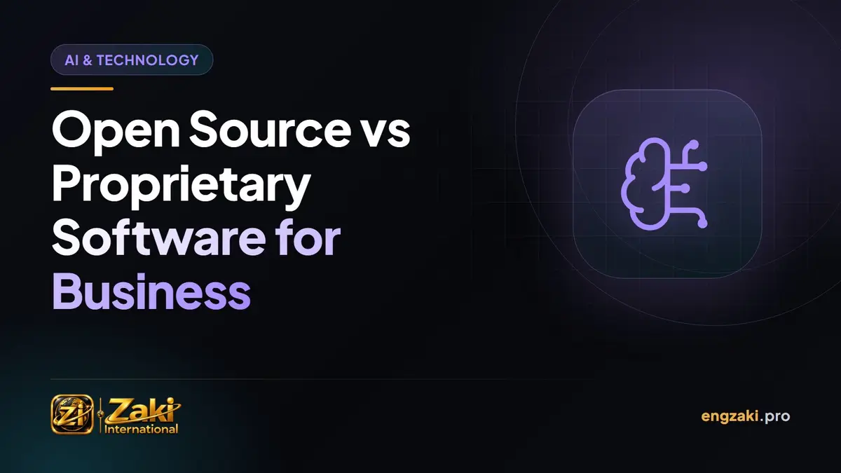 Open Source vs Proprietary Software for Business
