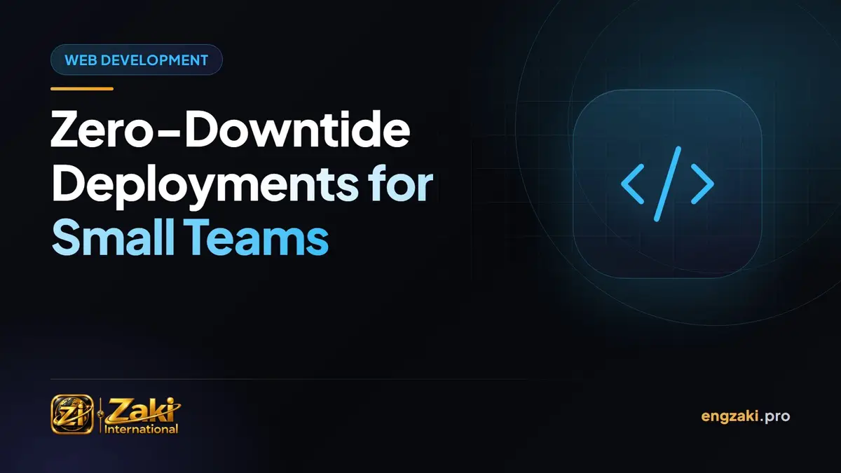 Zero-Downtide Deployments for Small Teams