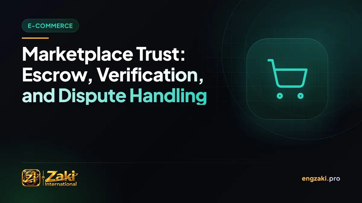 Marketplace Trust: Escrow, Verification, and Dispute Handling