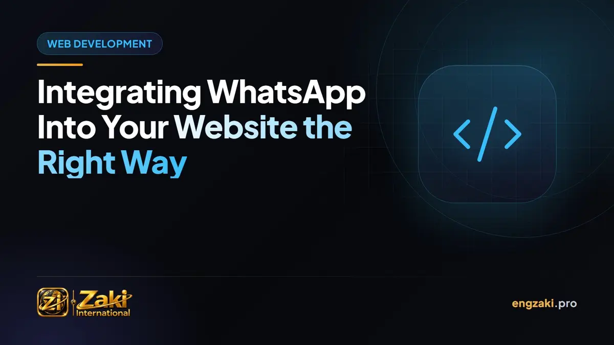 Integrating WhatsApp Into Your Website the Right Way