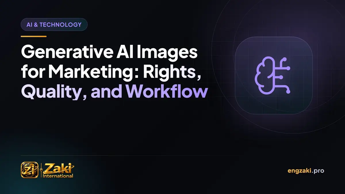 Generative AI Images for Marketing: Rights, Quality, and Workflow