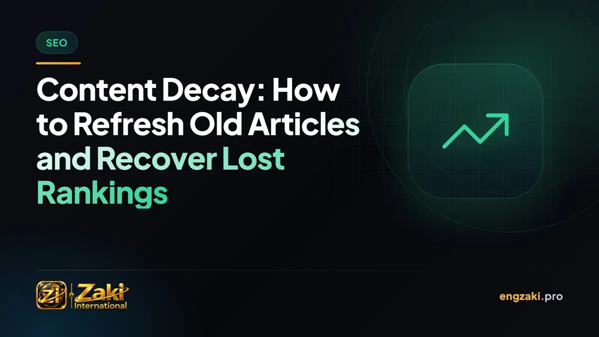 Content Decay: How to Refresh Old Articles and Recover Lost Rankings