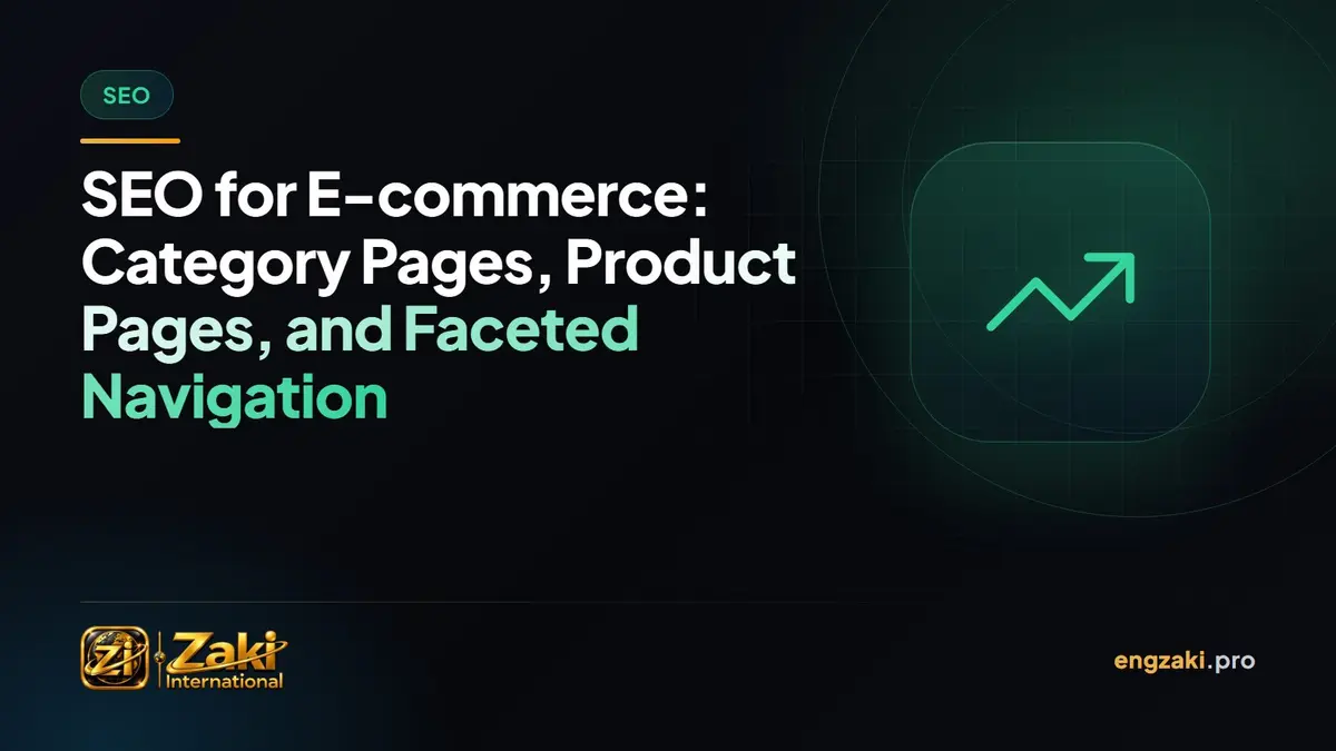 SEO for E-commerce: Category Pages, Product Pages, and Faceted Navigation